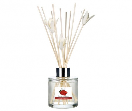 Zestaw dyfuzor z olejkami eterycznymi i patyczki Elegance English Strawberry 100 ml